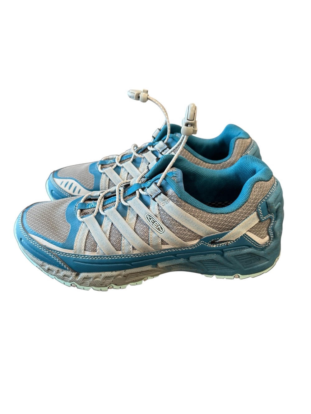 Keen Women's Versatrail Low Hiking Shoes Size 8.5 Blue Outdoor Rugged